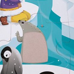 Puzzle sensoryczne Lodowa kraina