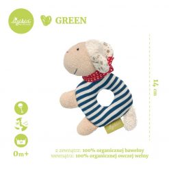 Grzechotka-przytulanka Owieczka