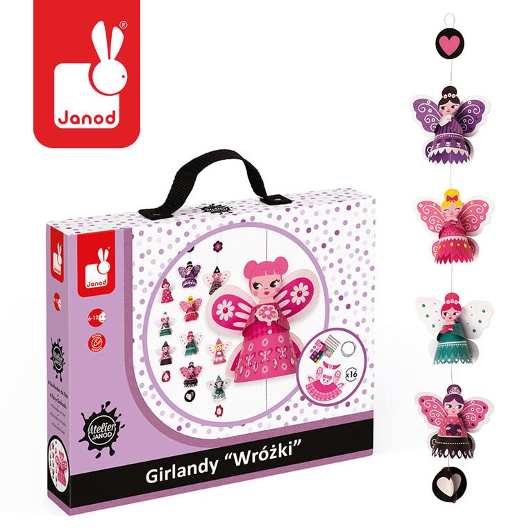 Zestaw artystyczny Girlandy z Wróżkami Zestaw artystyczny Girlandy z Wróżkami