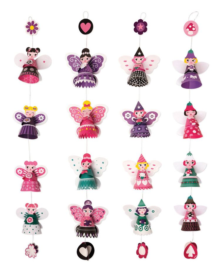 Zestaw artystyczny Girlandy z Wróżkami Zestaw artystyczny Girlandy z Wróżkami