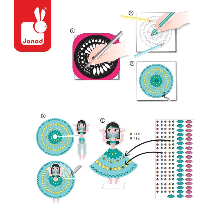 Mandala Księżniczki świata Mandala Księżniczki świata