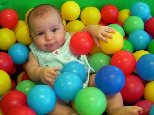 Zabawy z niemowlakiem