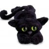 Czarny kot Lanky Cats - zabawka pluszowa | ZabawkiRozwojowe.pl