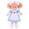 Szmaciana lalka pielęgniarka | ZabawkiRozwojowe.pl