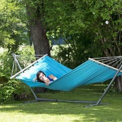 Hamak dwuosobowy z poprzeczkami