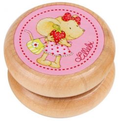 Drewniane jojo myszka Lillebi