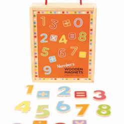 Matematyczne drewniane cyferki