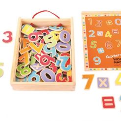 Matematyczne drewniane cyferki
