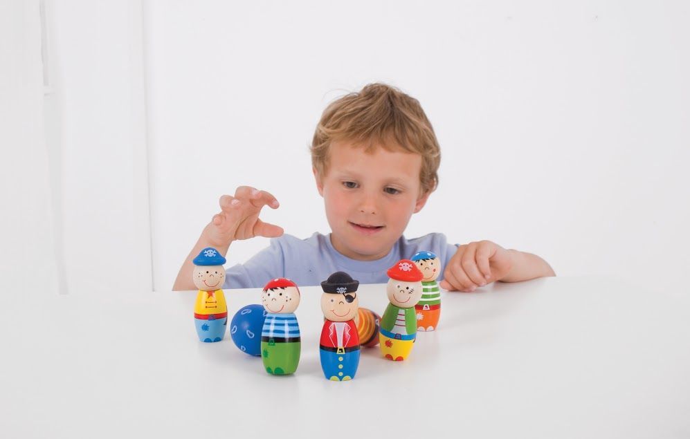 Drewniane kręgle Piraci Drewniane kręgle Piraci