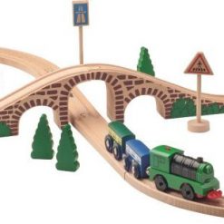 Kolejka z lokomotywą na baterie