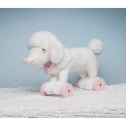 Pluszowy piesek na kółkach Coco