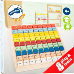 Tabliczka mnożenia kolorowe kostki