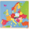 Drewniane puzzle Mapa Europy