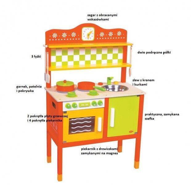 Drewniana kuchnia smakosza Drewniana kuchnia smakosza