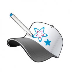 Mazaki do tkanin - 8 kolorów