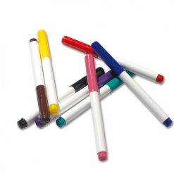 Mazaki do tkanin - 8 kolorów