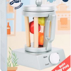 Drewniany, srebrny blender | ZabawkiRozwojowe.pl - sklep internetowy z zabawkami rozwojowymi