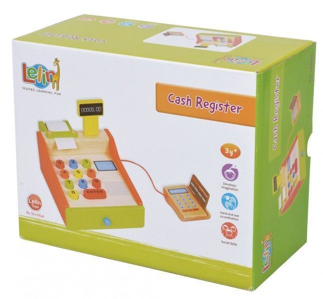 Drewniana kasa fiskalna Drewniana kasa fiskalna