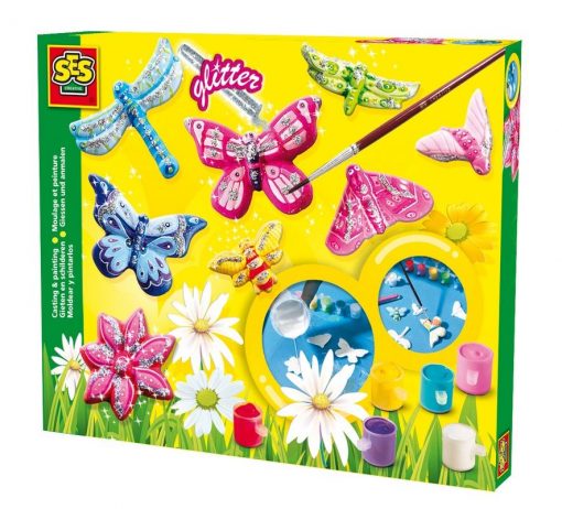 Motyle - odlewy gipsowe, SES Creative - zabawki plastyczne | ZabawkiRozwojowe.pl