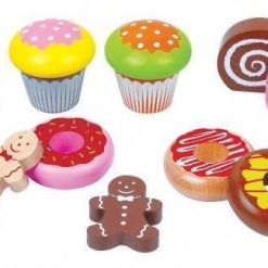 Wybór ciastek z drewna