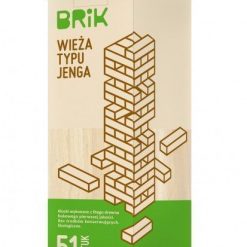 Drewniana wieża typu Jenga | ZabawkiRozwojowe.pl - sklep internetowy z zabawkami rozwojowymi