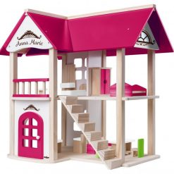 Drewniany domek dla lalek Villa Anna Maria | ZabawkiRozwojowe.pl