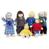 Drewniana rodzinka lalek firmy Goki | ZabawkiRozwojowe.pl - sklep internetowy z zabawkami rozwojowymi