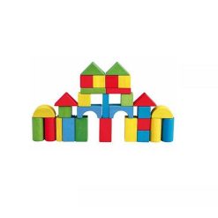 Drewniane klocki w wiaderku