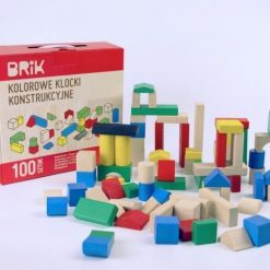 Kolorowe klocki konstrukcyjne