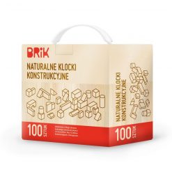Naturalne drewniane klocki konstrukcyjne | ZabawkiRozwojowe.pl - zabawki na święta