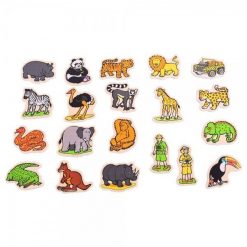 Magnesy na lodówkę Dżungla