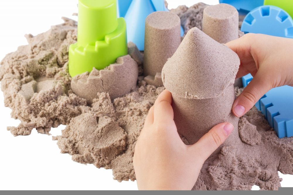 Piasek kinetyczny w 3 kolorach Piasek kinetyczny w 3 kolorach