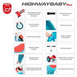Różowy Highwaybaby Plus