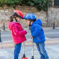 Trzykołowa hulajnoga niebieska