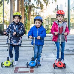 Trzykołowa hulajnoga niebieska