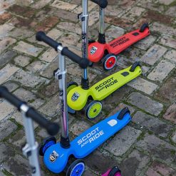 Trzykołowa hulajnoga niebieska