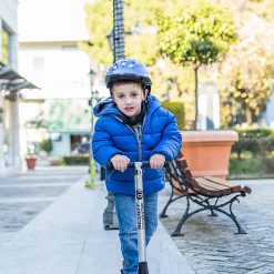 Trzykołowa hulajnoga niebieska