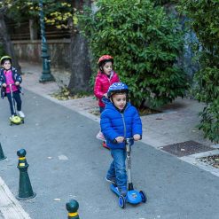 Trzykołowa hulajnoga niebieska