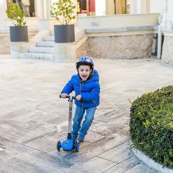 Trzykołowa hulajnoga niebieska