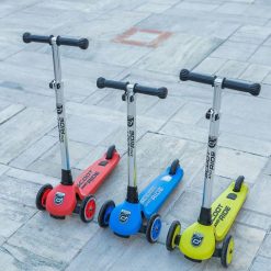 Trzykołowa hulajnoga niebieska