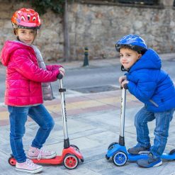 Trzykołowa hulajnoga niebieska