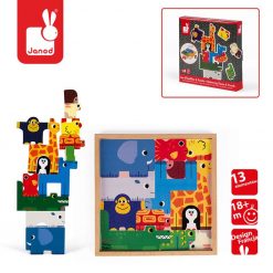 Układanka piramida Zwierzęta