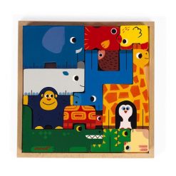 Układanka piramida Zwierzęta