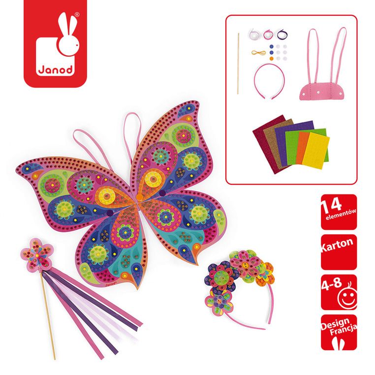 Zestaw artystyczny Kostium wróżki Zestaw artystyczny Kostium wróżki