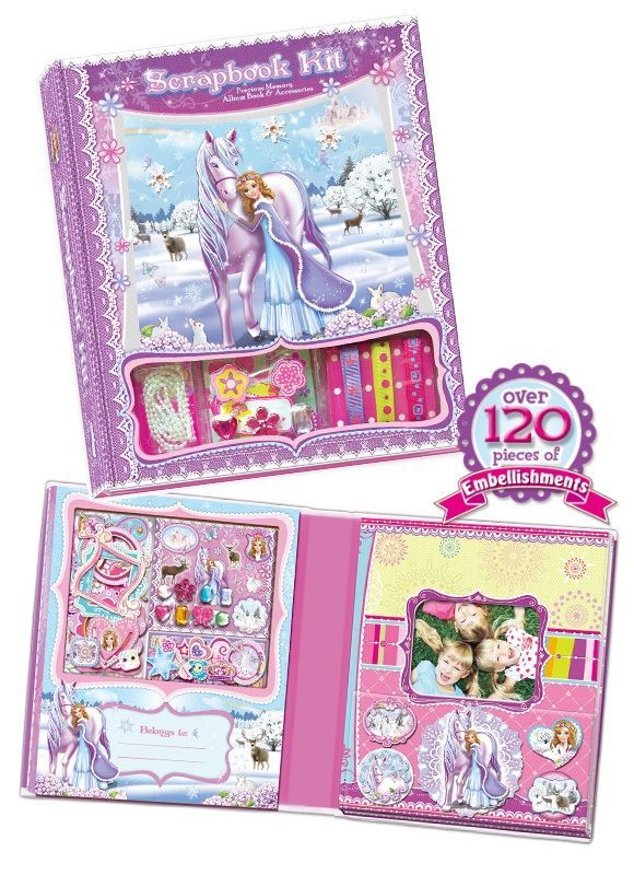 Zestaw do scrapbookingu Księżniczka Zestaw do scrapbookingu Księżniczka