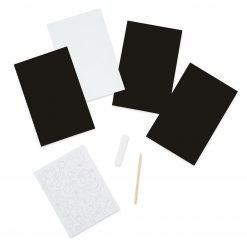 Zestaw tęczowych zdrapek 4w1