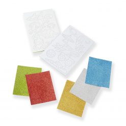 Brokatowe naklejki dla chłopca