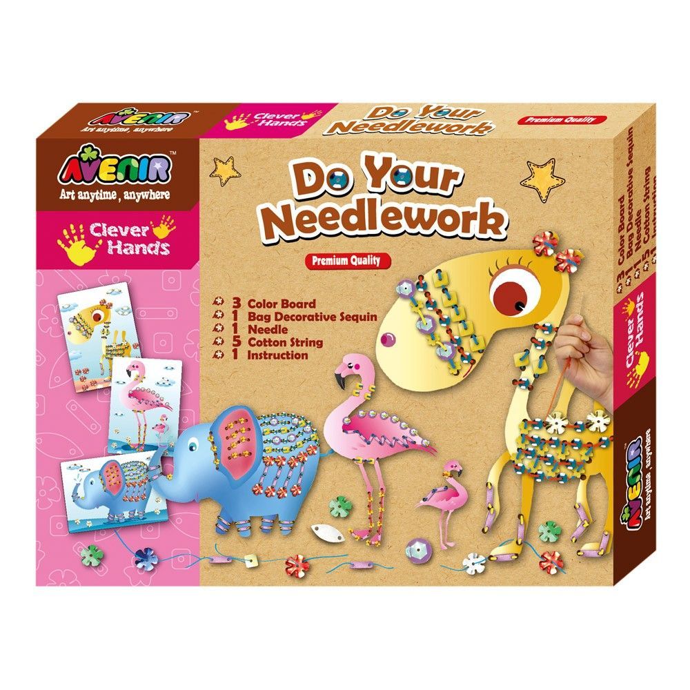 Zestaw kreatywny Cekinowe Zwierzaki Zestaw kreatywny Cekinowe Zwierzaki