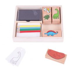 Zestaw pieczątek Dinozaury