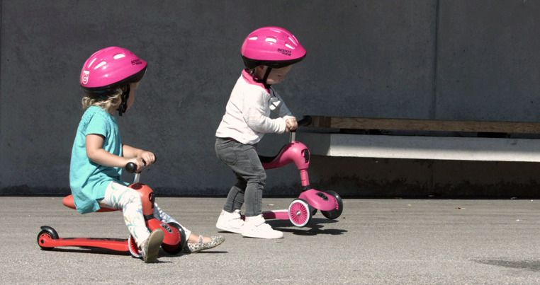 SCOOTANDRIDE Highwaykick1 2w1 Jeździk i hulajnoga 1-5 lat Lime Hulajnoga Limonka (2)